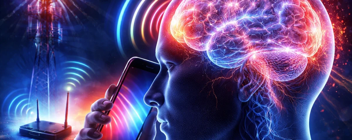 effet des ondes electromagnétique sur le cerveau